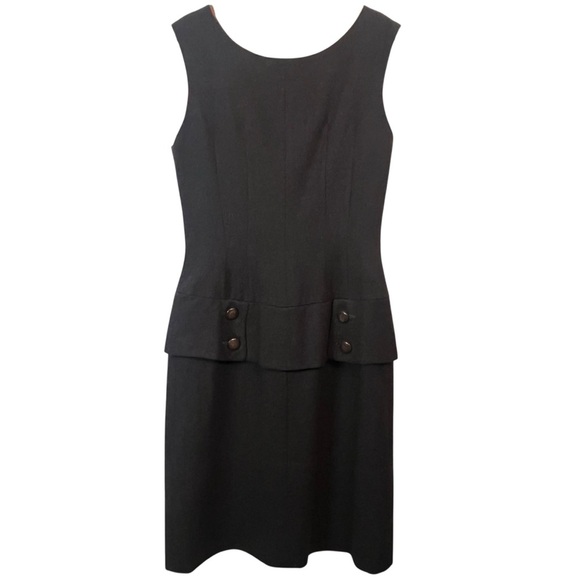 Irene Saltern 1950’s VTG Hollywood Designer Chic Brown Button Down Dress SZ S - Picture 3 of 15